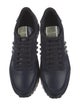 Valentino Leather Colorblock Pattern Sneakers