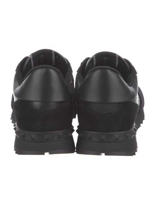 Valentino Suede Studded Accents Sneakers