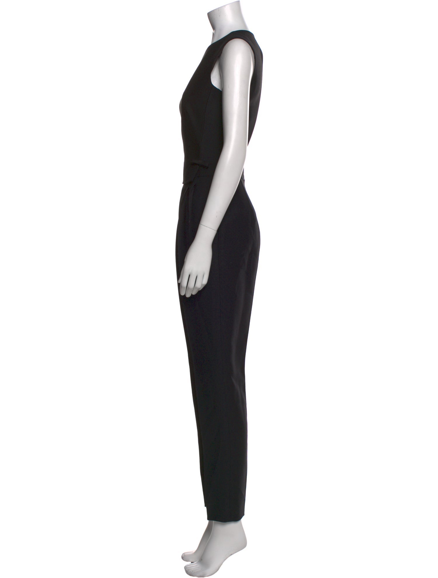 Valentino Wool Crew Neck Jumpsuit