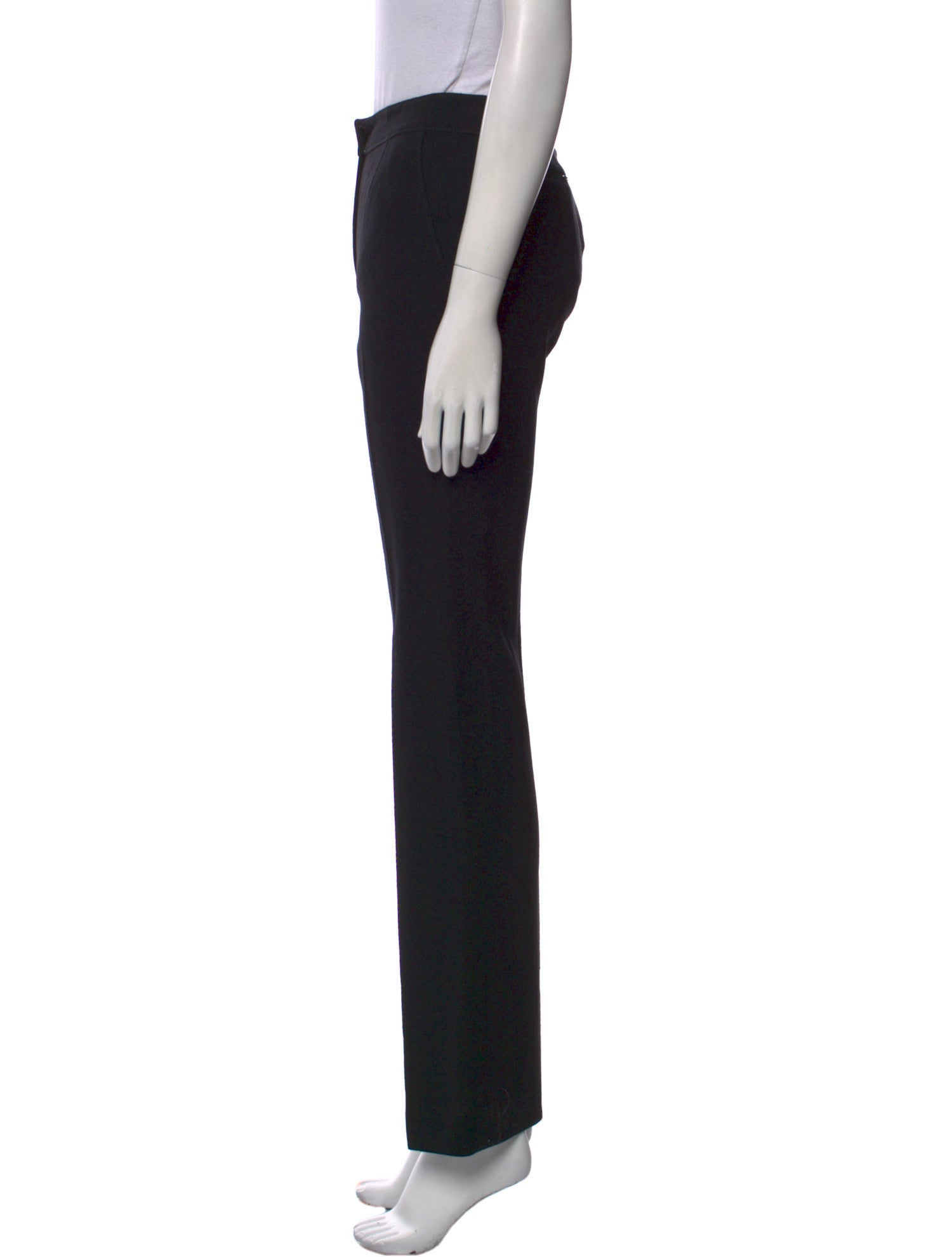 Valentino Virgin Wool Straight Leg Pants