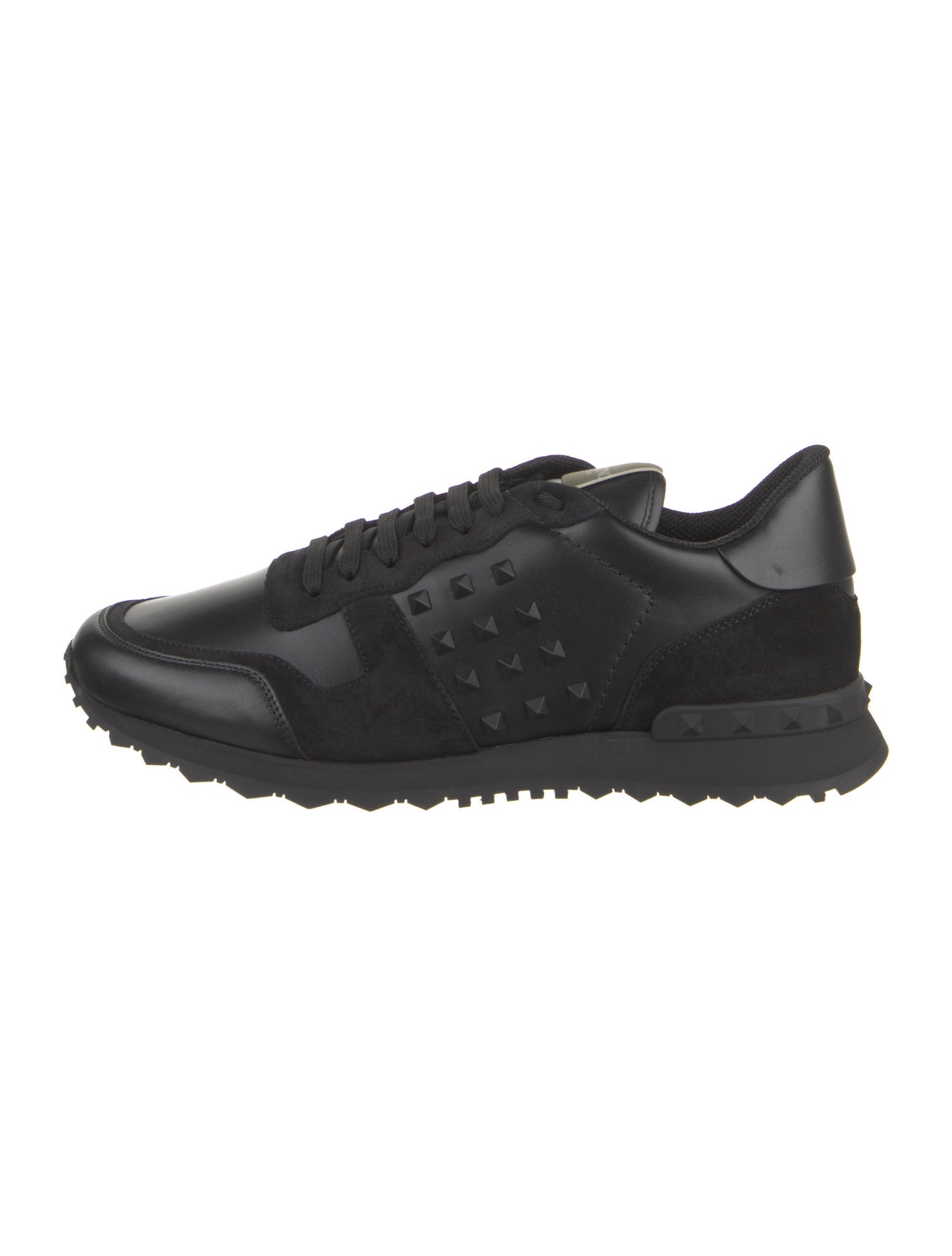 Valentino Leather Studded Accents Sneakers w/ Tags