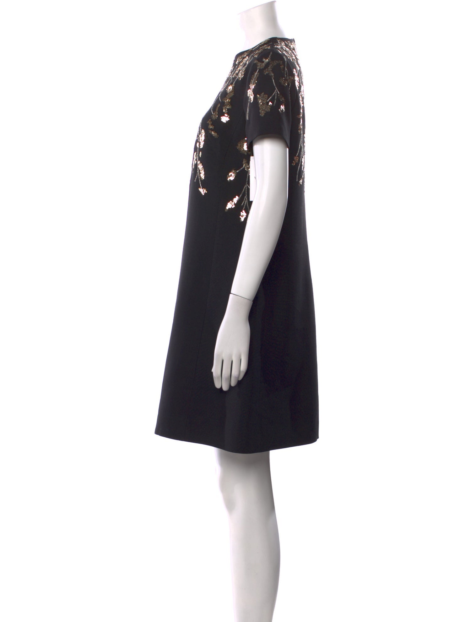 Valentino Virgin Wool Mini Dress w/ Tags