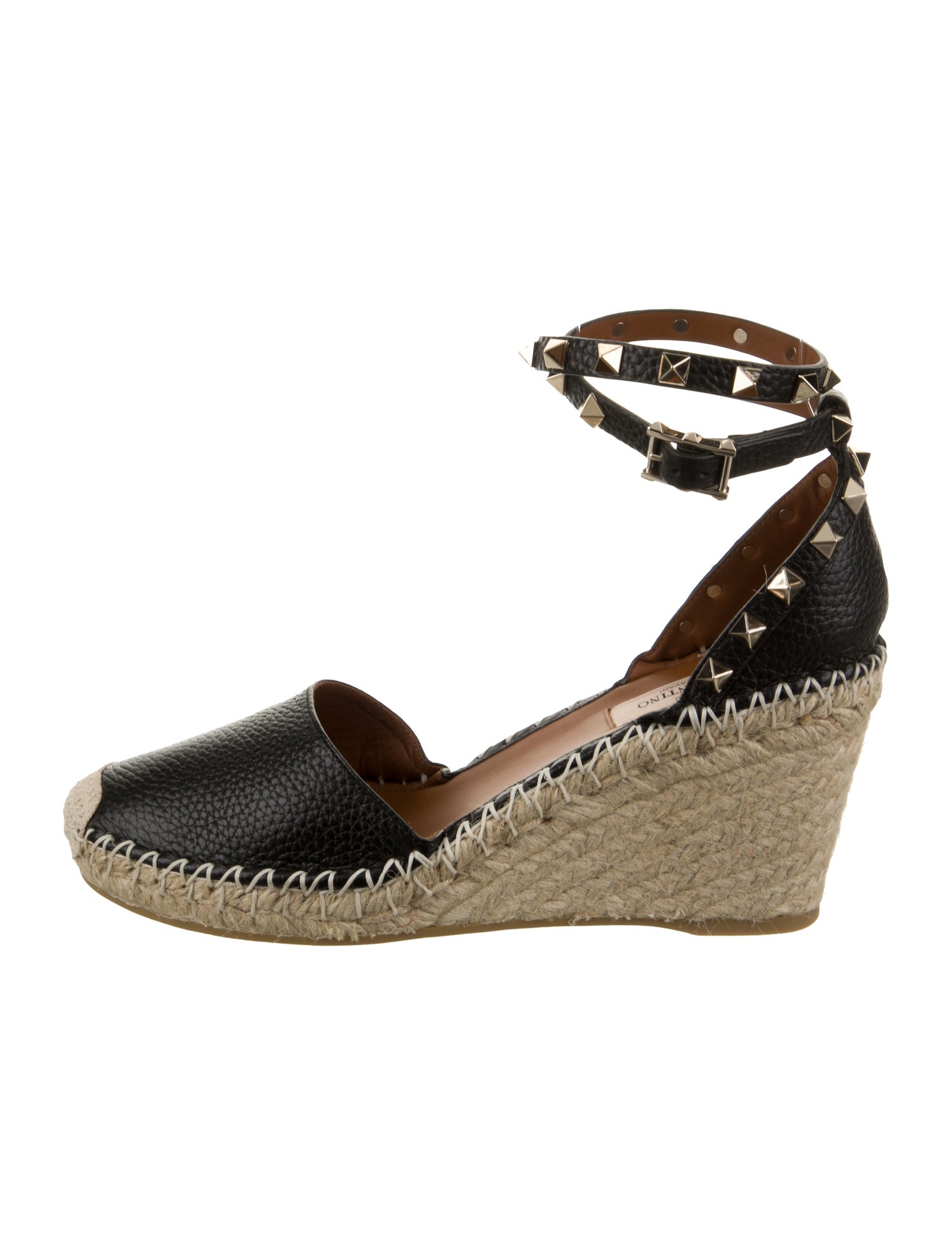 Valentino Leather Studded Accents Pumps w/ Tags