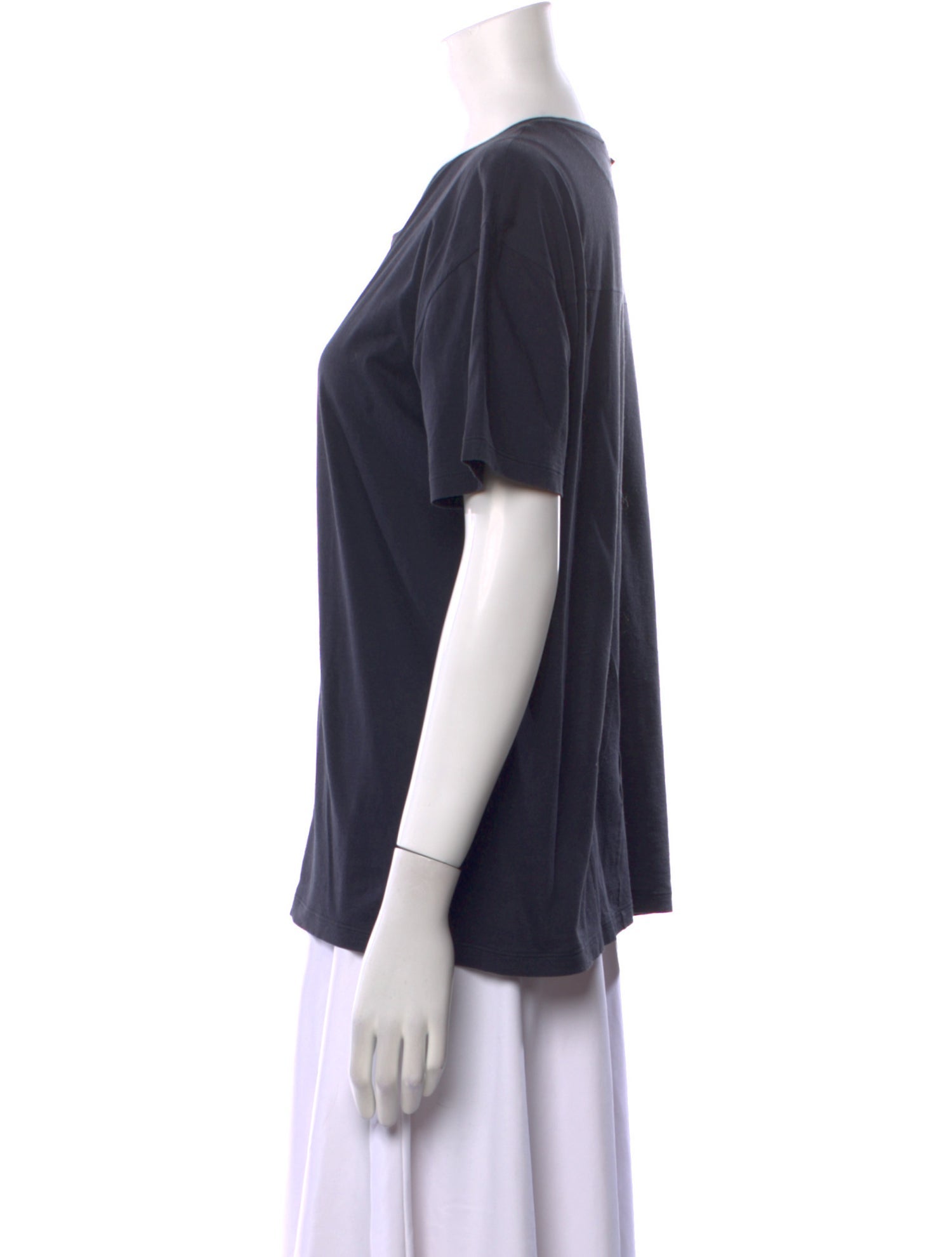 Valentino Scoop Neck Short Sleeve T-Shirt