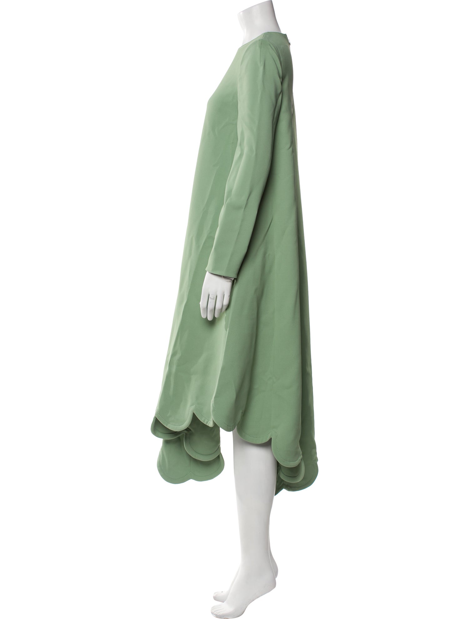 Valentino Crew Neck Long Dress w/ Tags