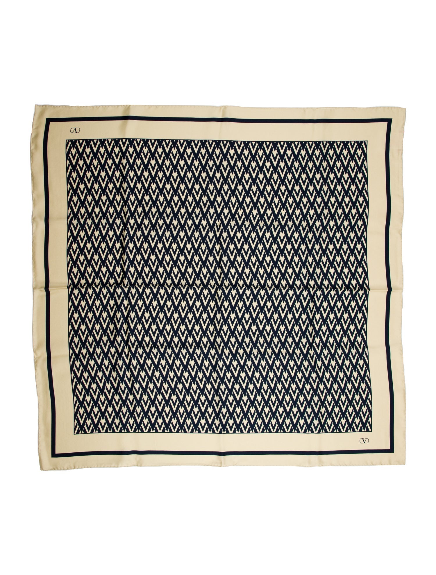 Valentino Silk Printed Scarf