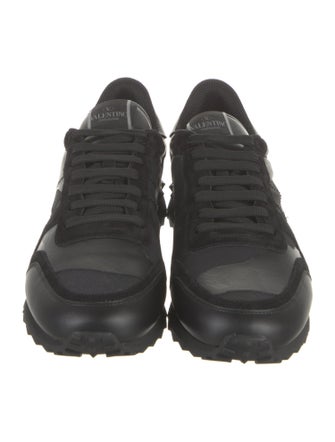 Valentino Canvas Printed Sneakers