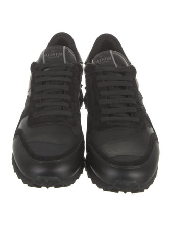 Valentino Canvas Printed Sneakers