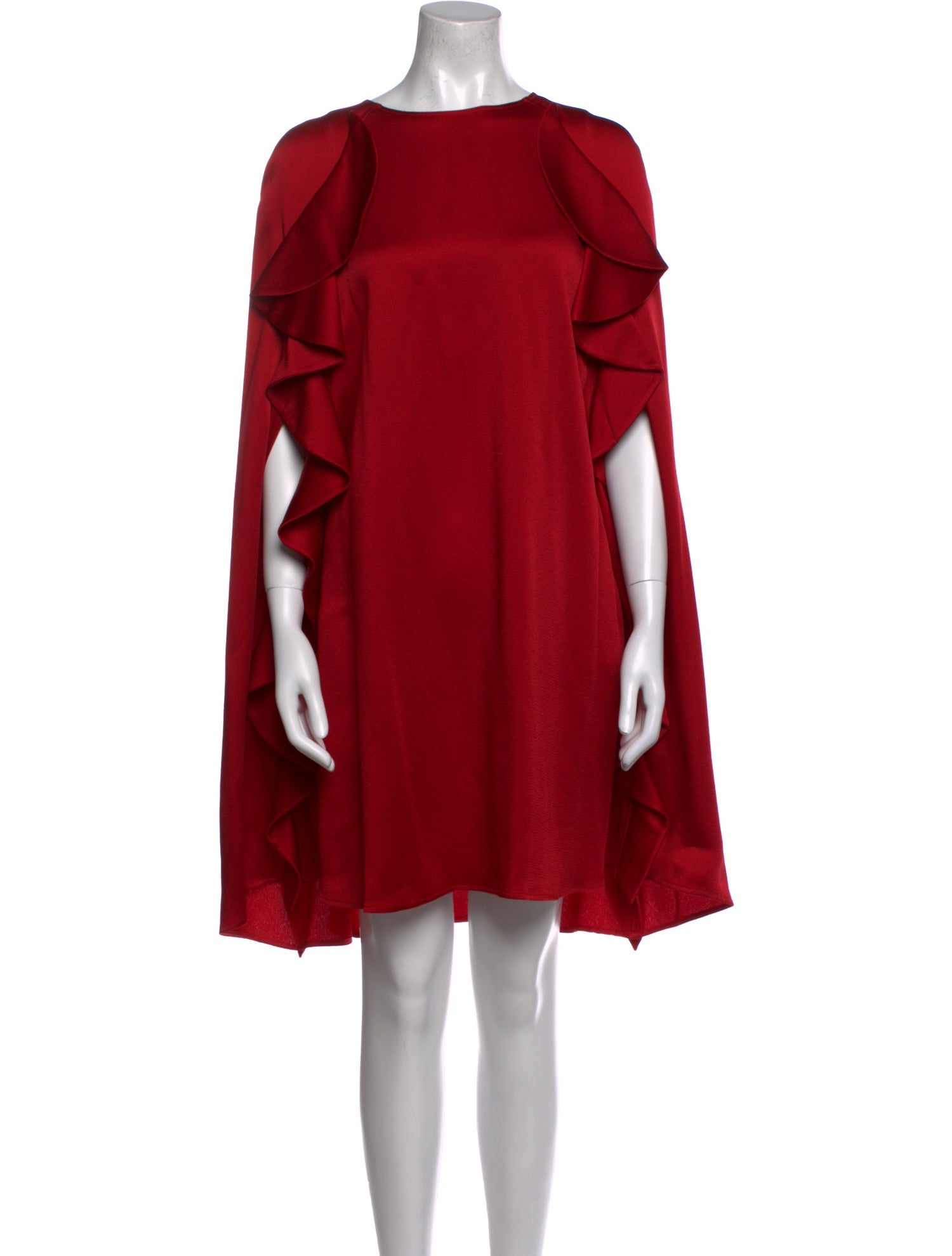 Valentino Bateau Neckline Mini Dress