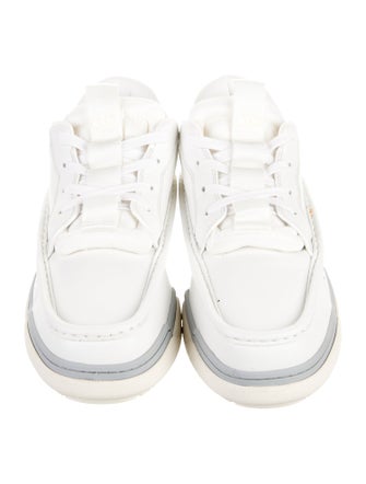 Valentino Leather Athletic Sneakers