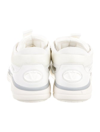 Valentino Leather Athletic Sneakers