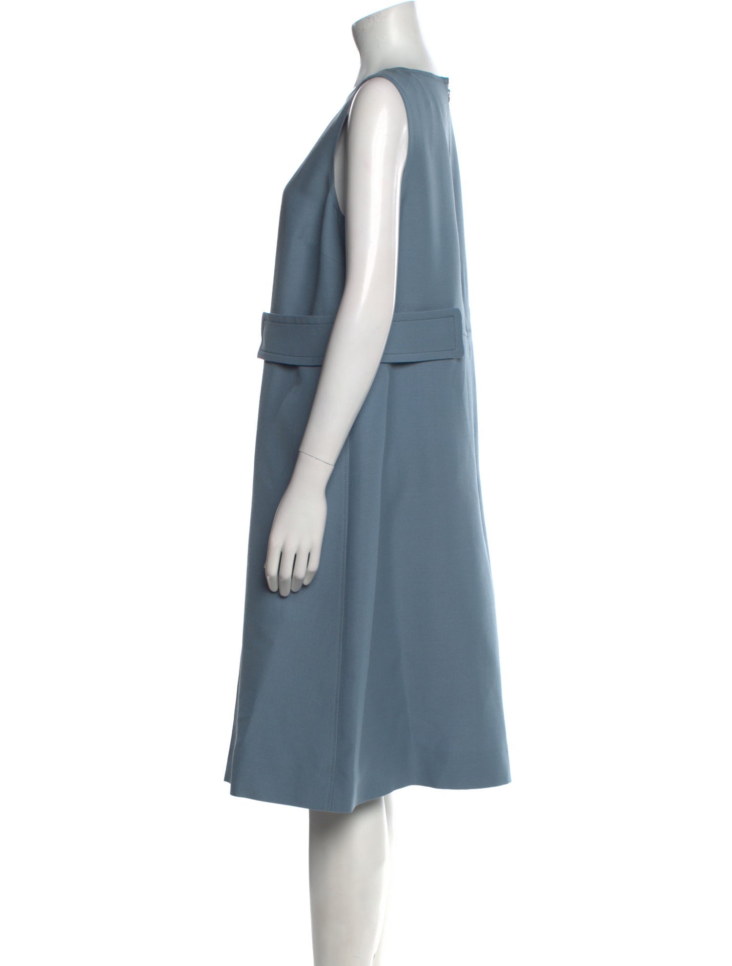 Valentino Virgin Wool Midi Length Dress