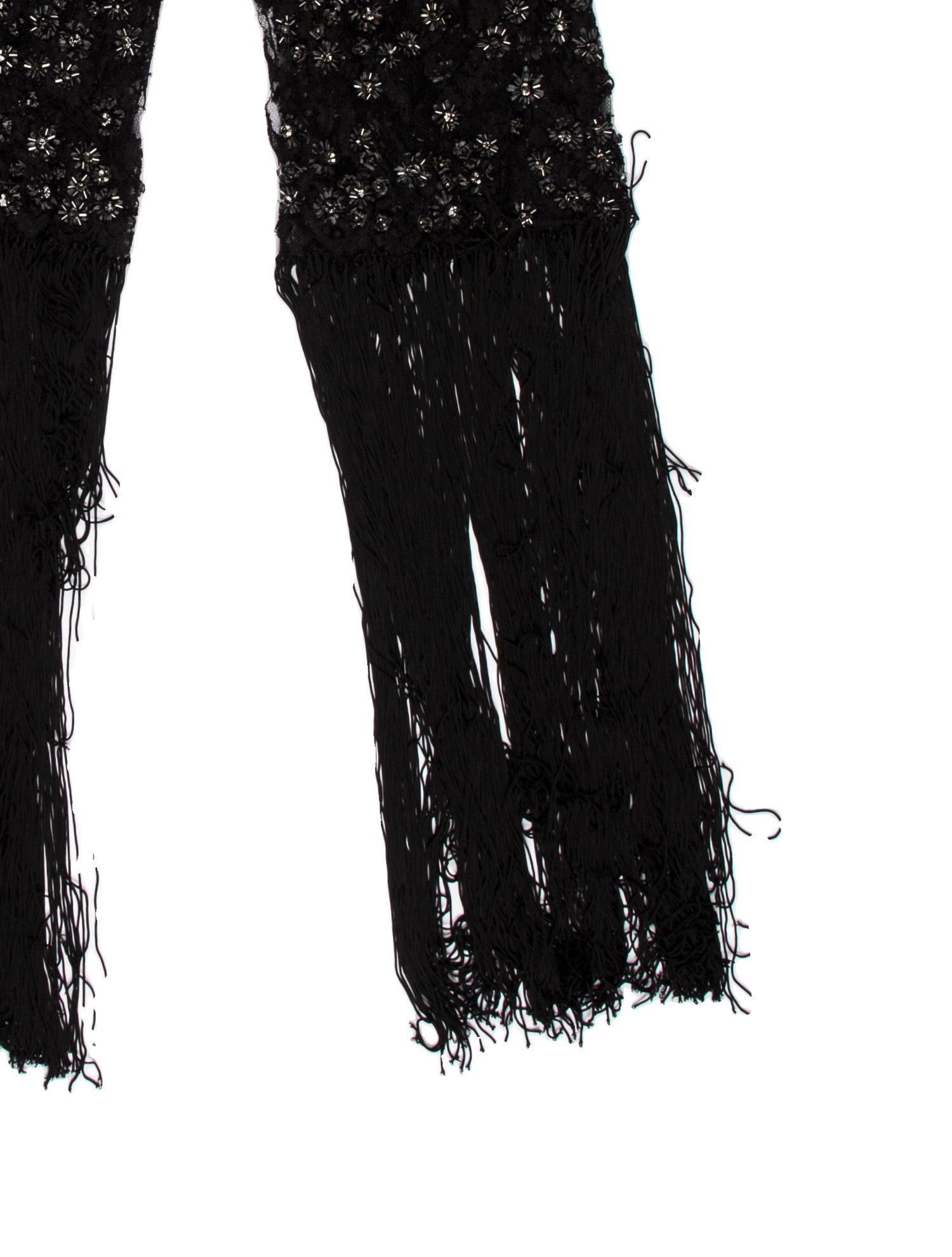 Valentino Vintage Lace Pattern Scarf