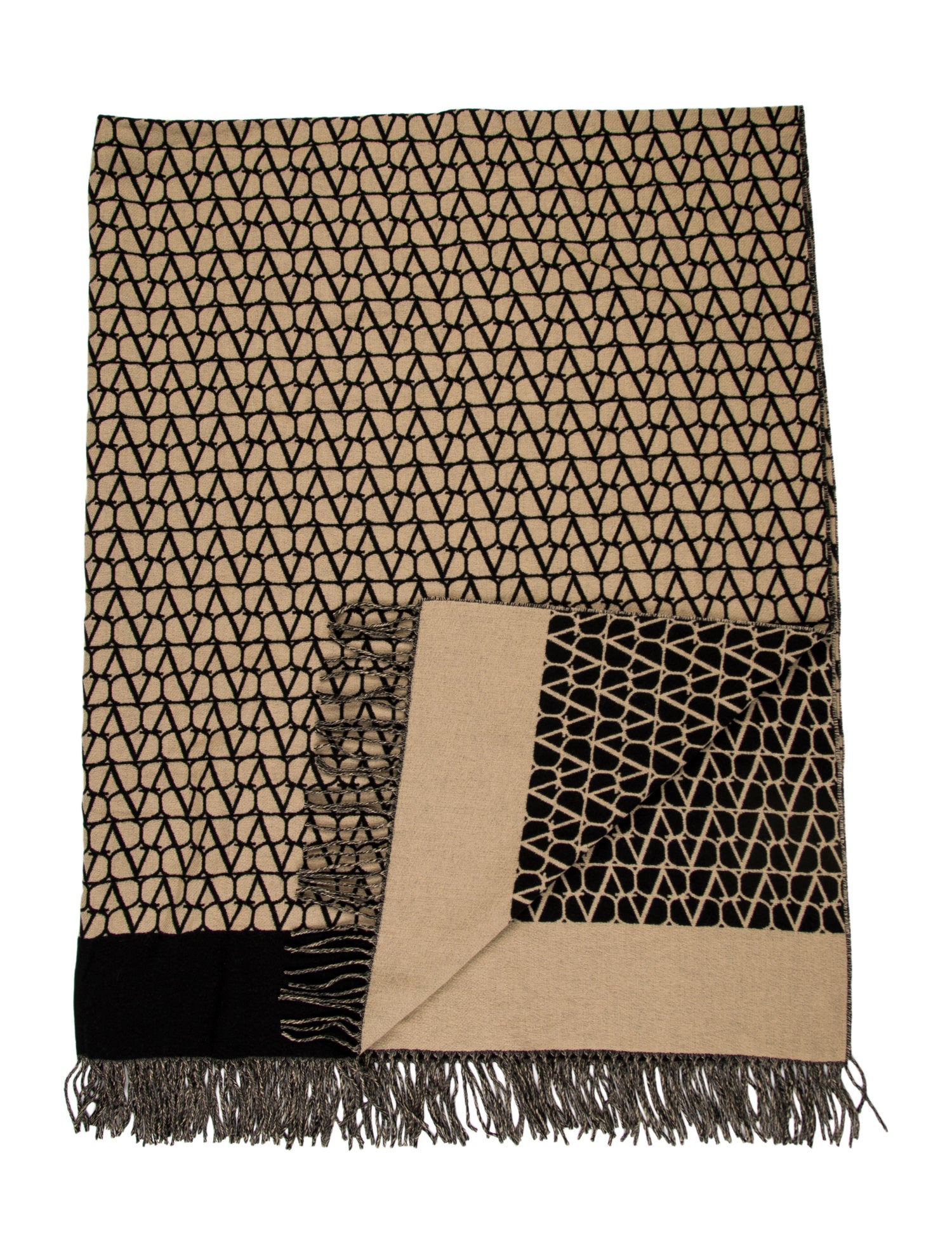 Valentino Cashmere Throw Blanket