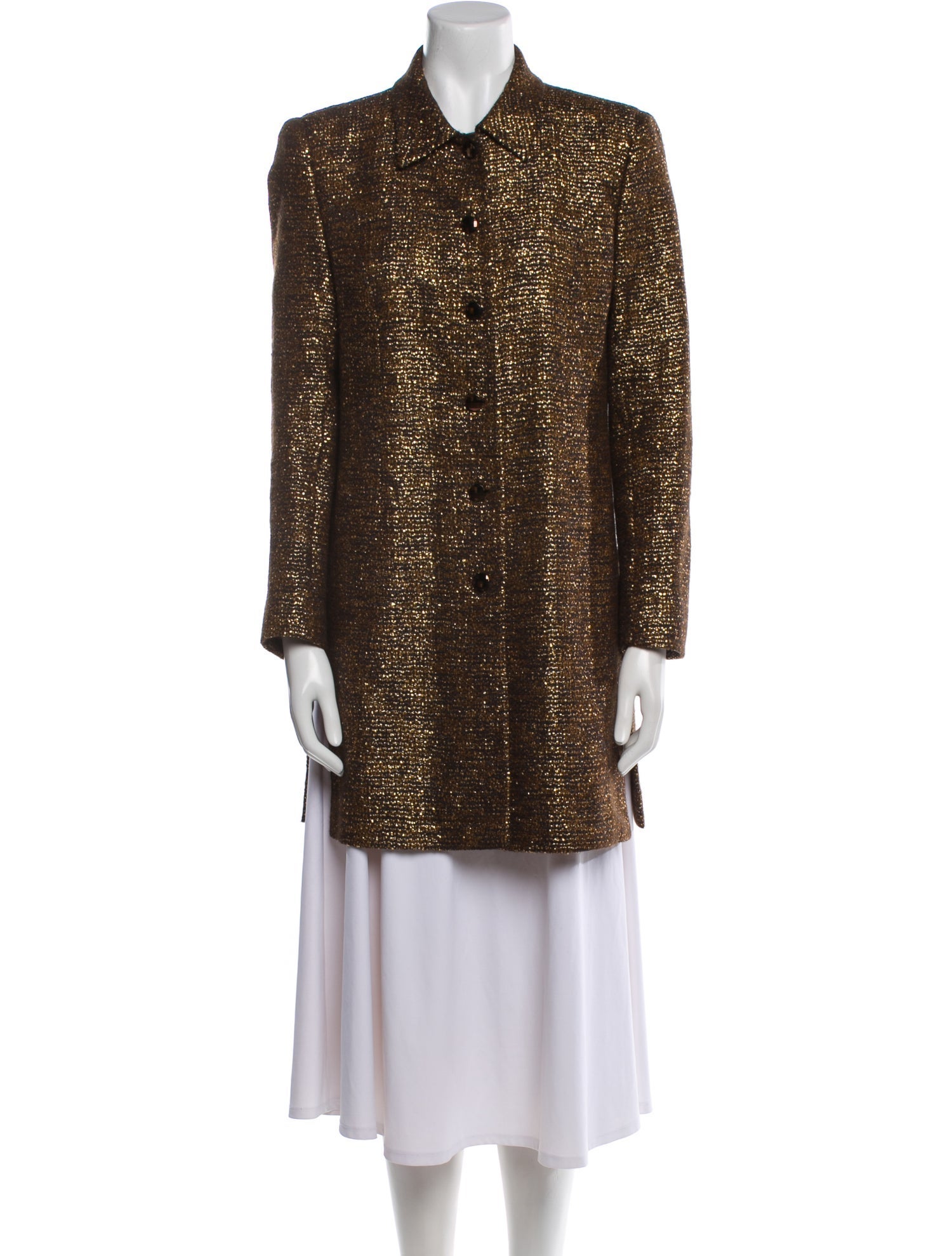 Valentino Tweed Pattern Evening Jacket