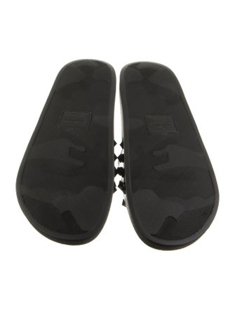 Valentino Rubber Printed Slides