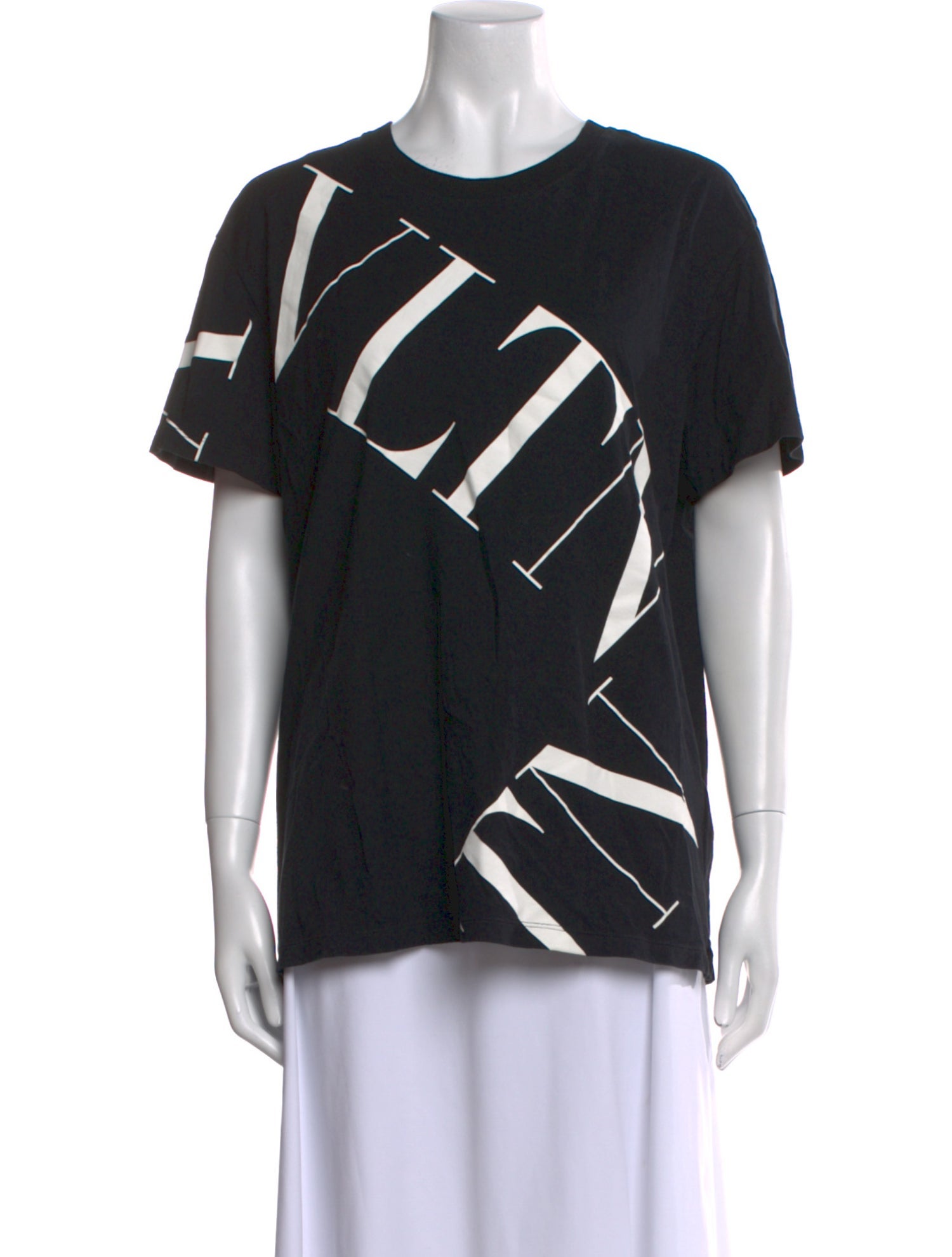 Valentino Graphic Print Crew Neck T-Shirt