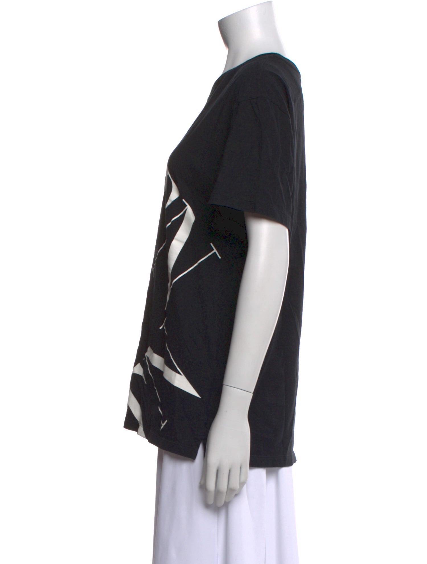 Valentino Graphic Print Crew Neck T-Shirt