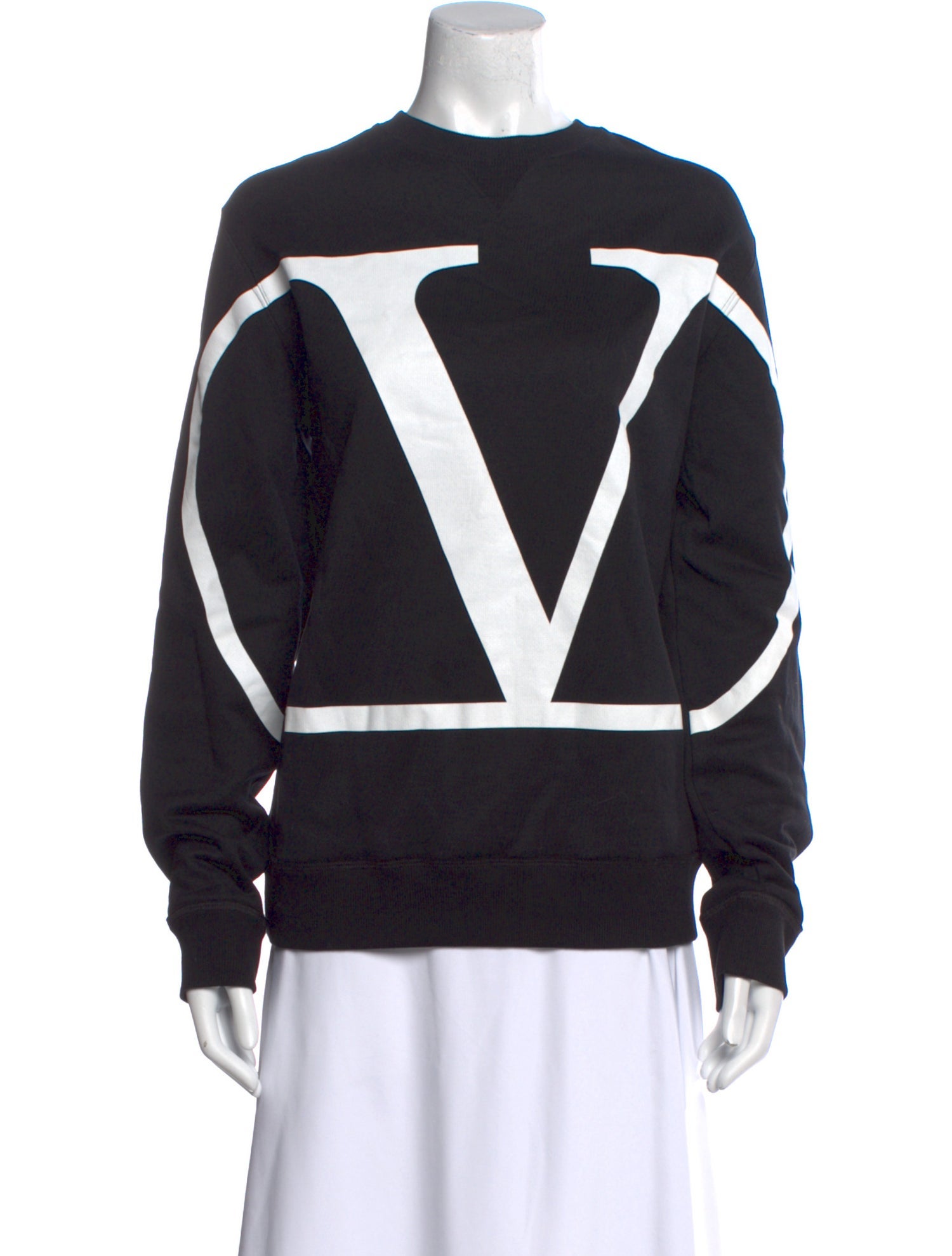 Valentino Printed Crew Neck Sweatshirt