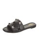Valentino Leather Slides