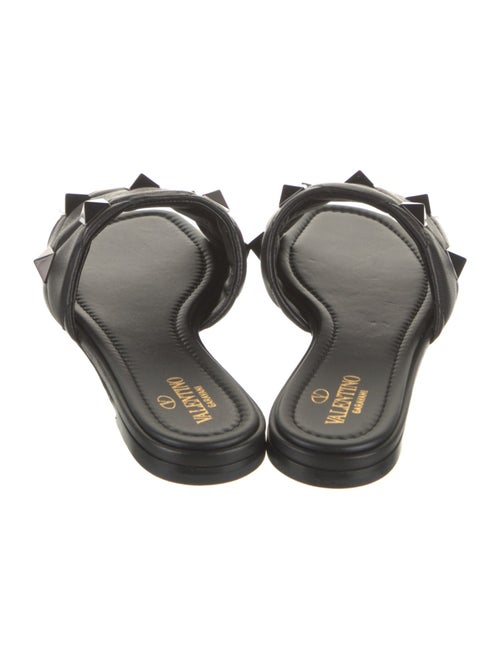 Valentino Leather Slides