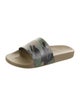 Valentino Rubber Printed Slides