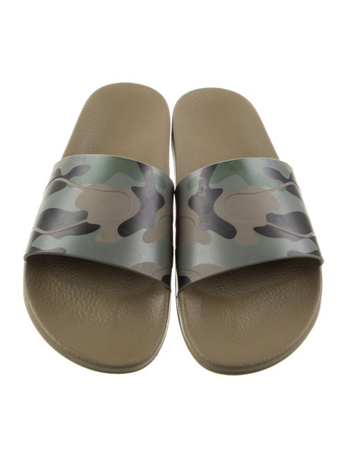 Valentino Rubber Printed Slides