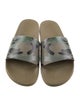 Valentino Rubber Printed Slides
