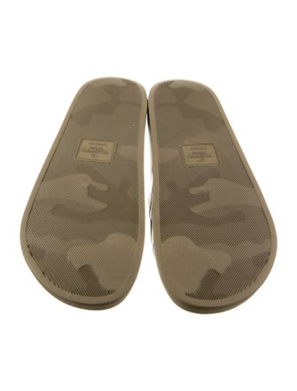 Valentino Rubber Printed Slides