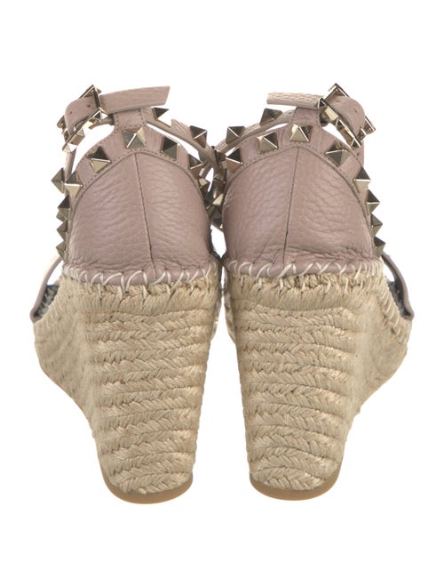 Valentino Leather Espadrilles