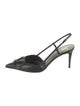 Valentino Leather Slingback Pumps