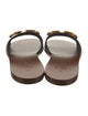 Valentino Leather Slides