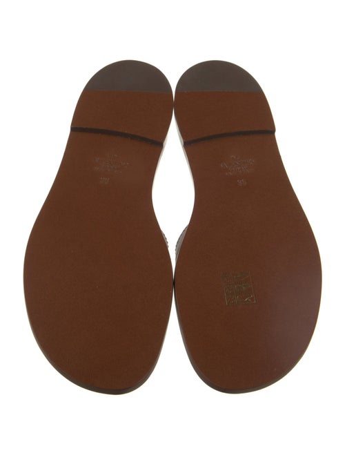 Valentino Leather Slides