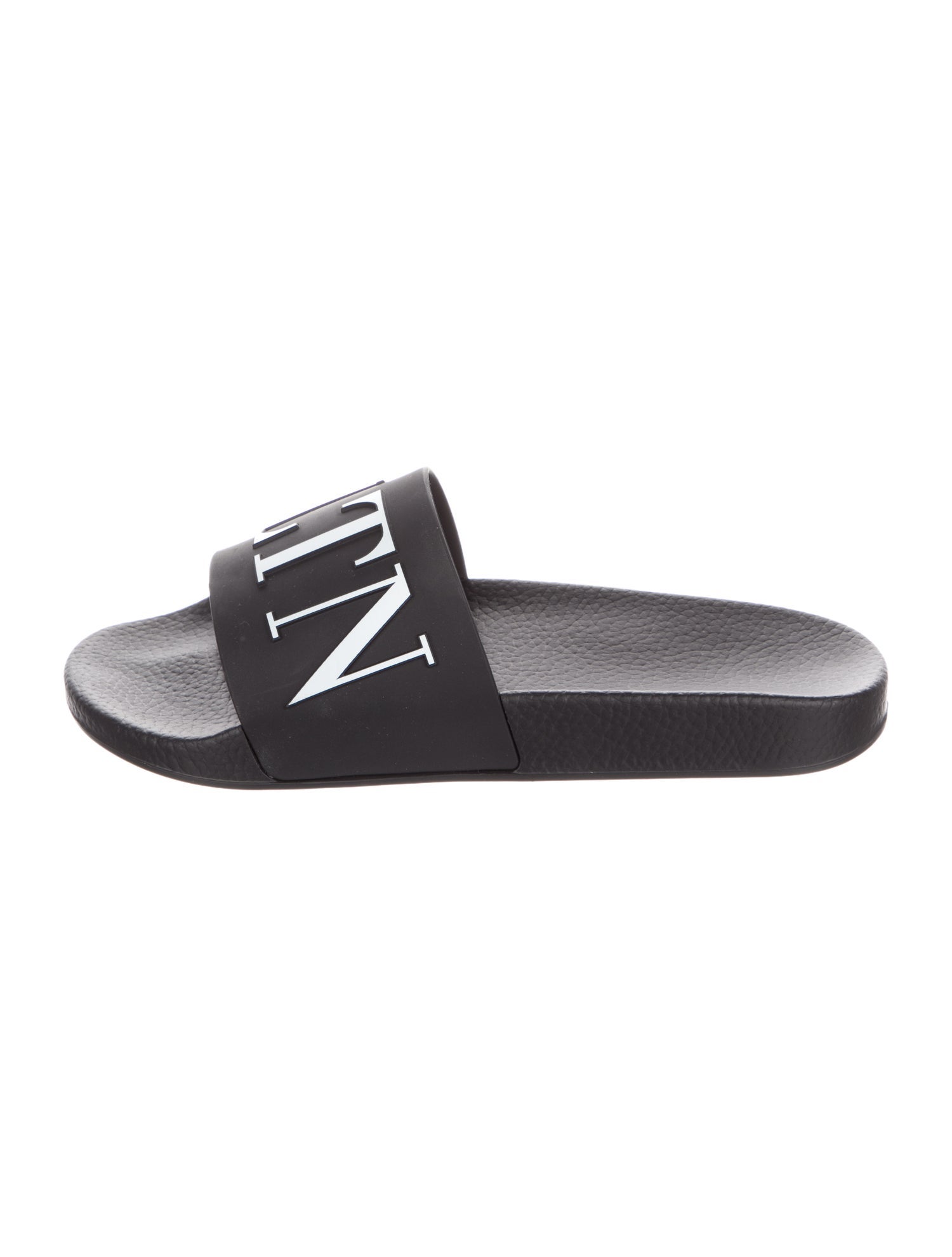 Valentino Rubber Printed Slides