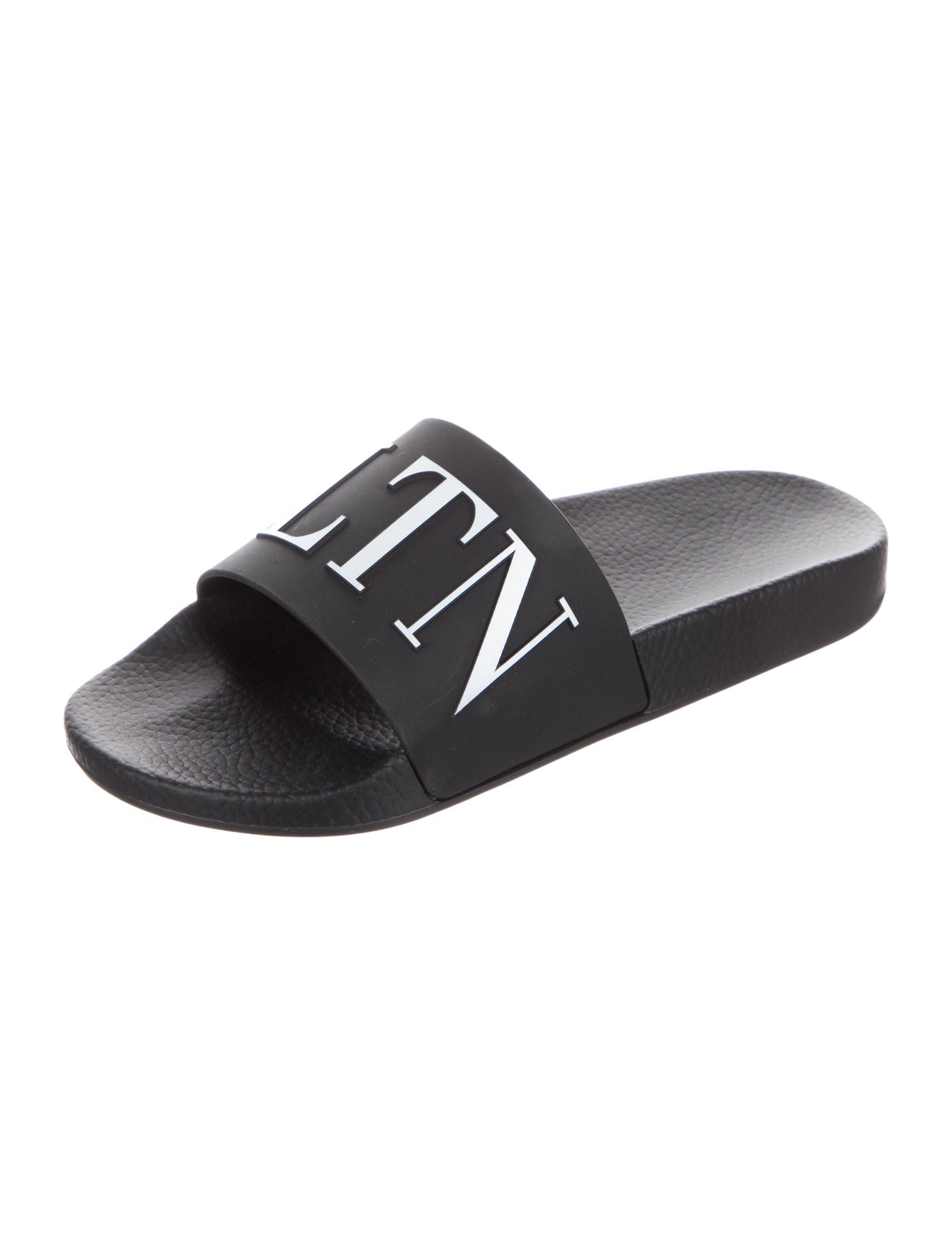 Valentino Rubber Printed Slides