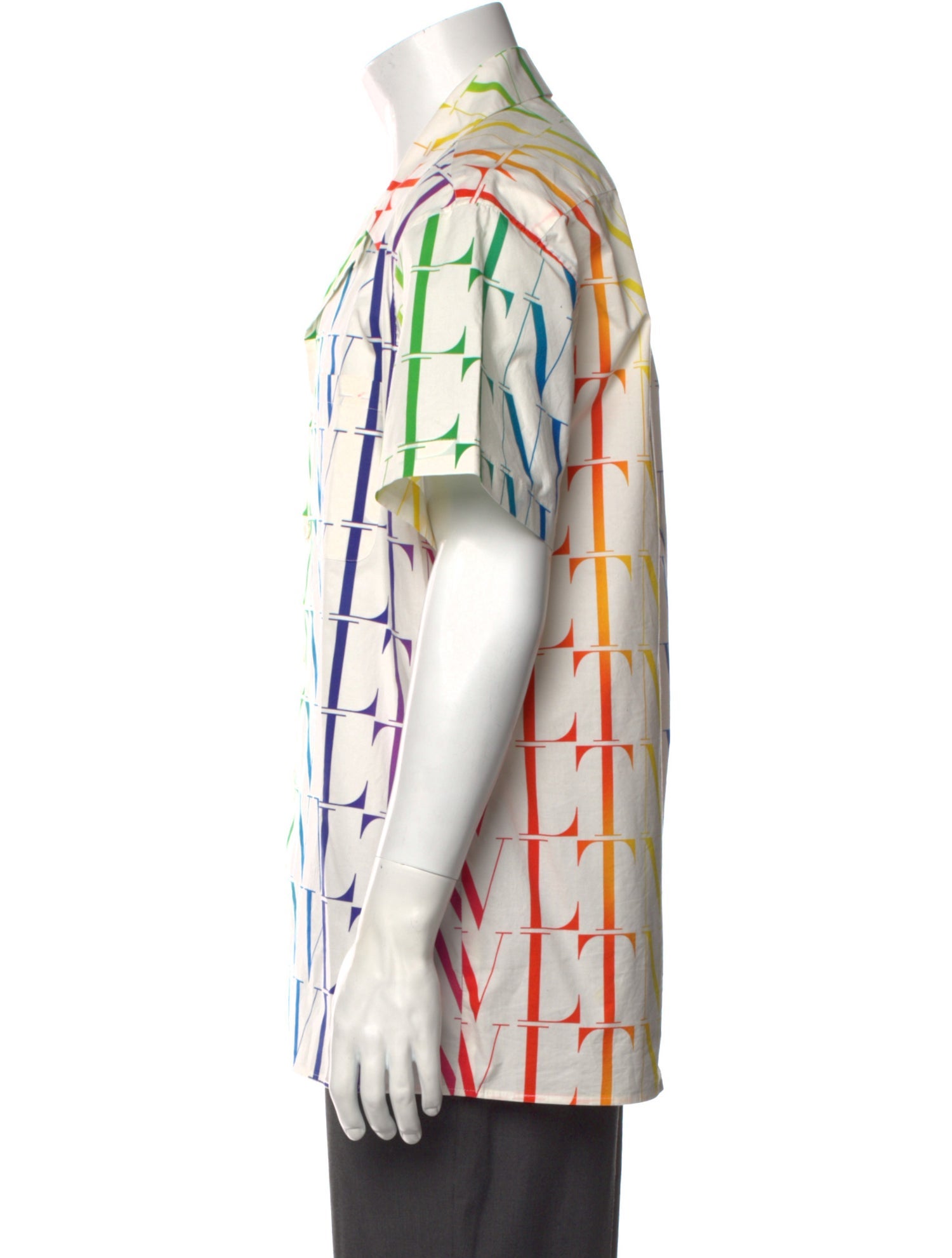 Valentino Printed Short Sleeve Shirt