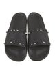 Valentino Rubber Studded Accents Slides