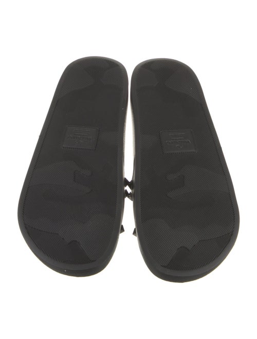 Valentino Rubber Studded Accents Slides