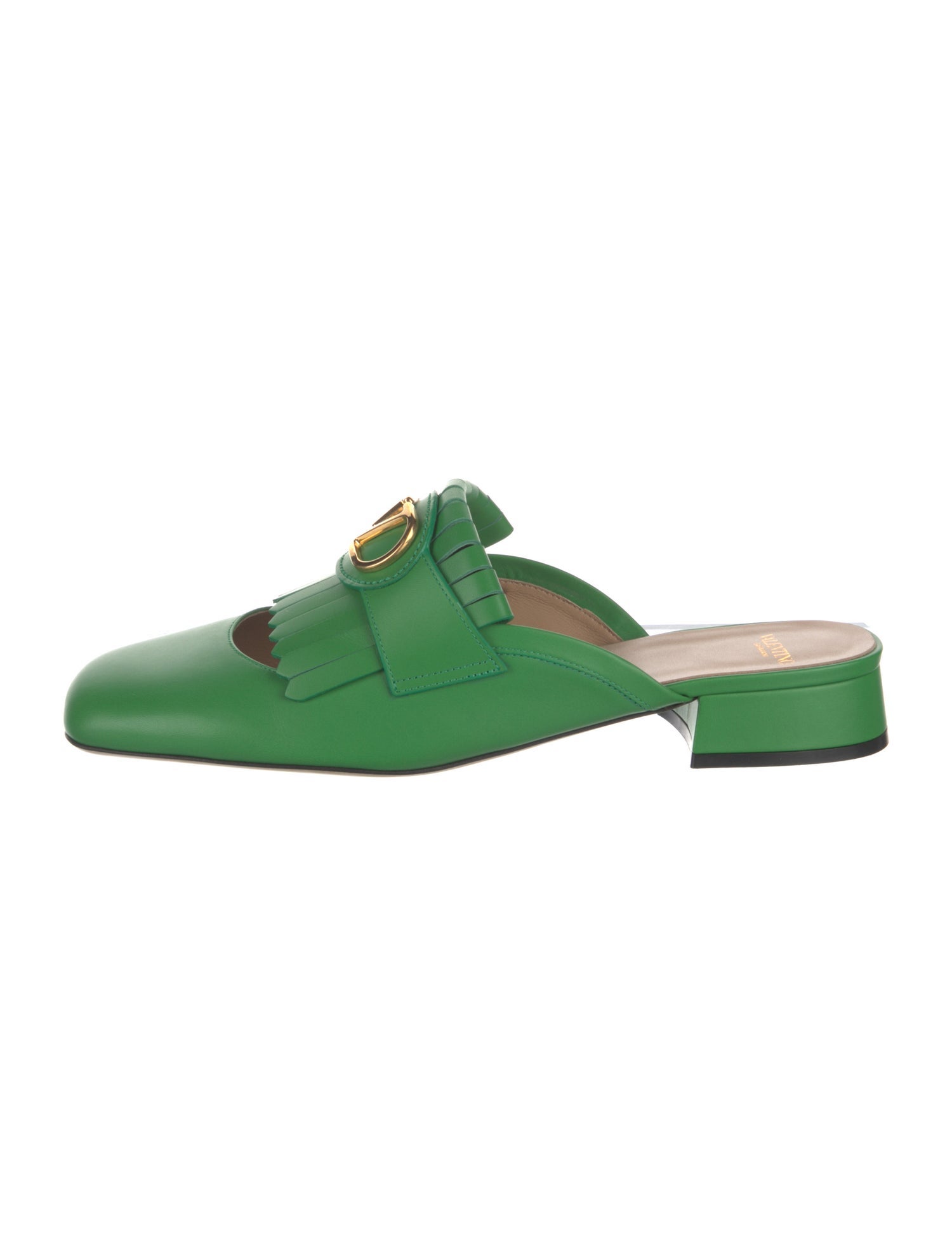 Valentino Leather Mules