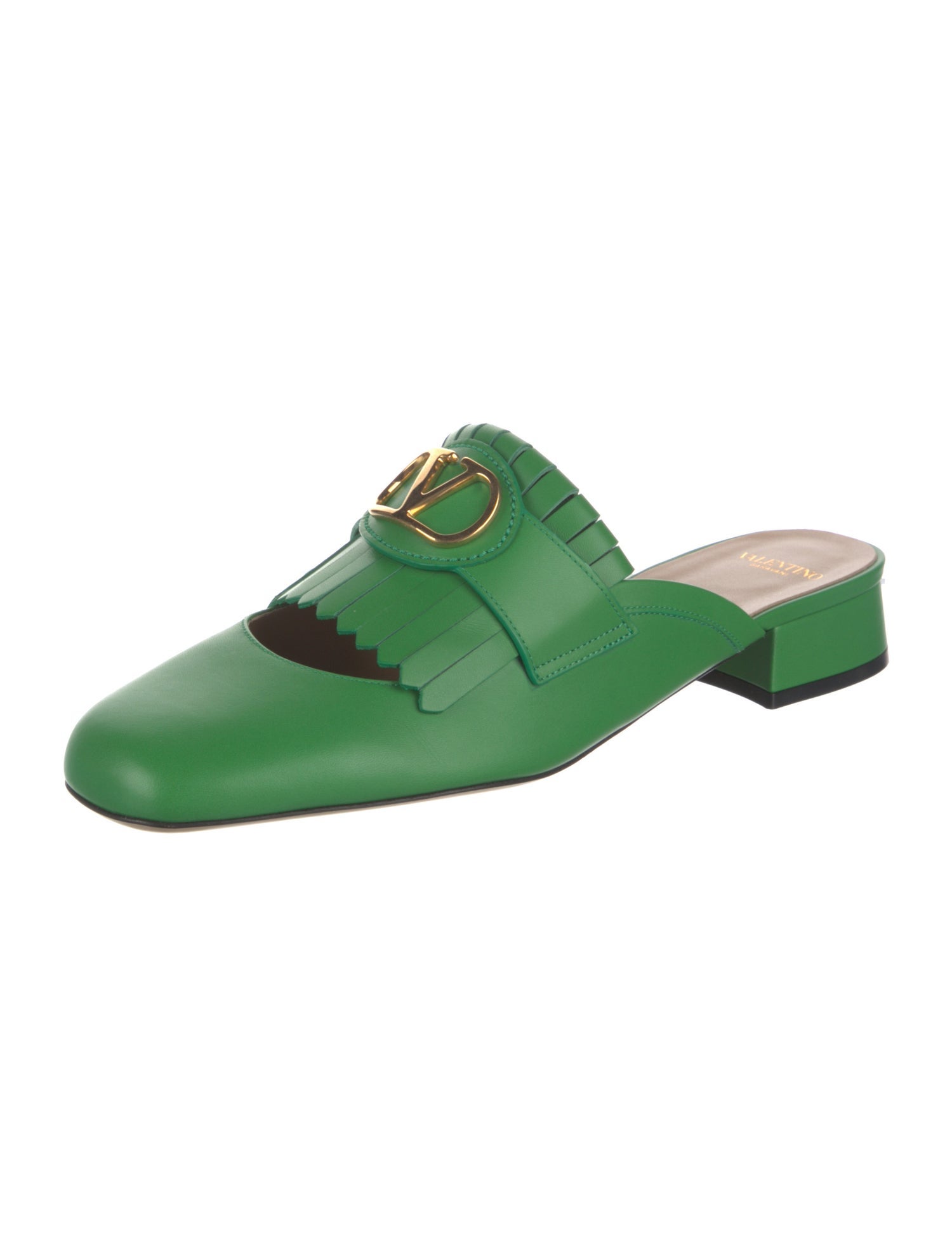 Valentino Leather Mules