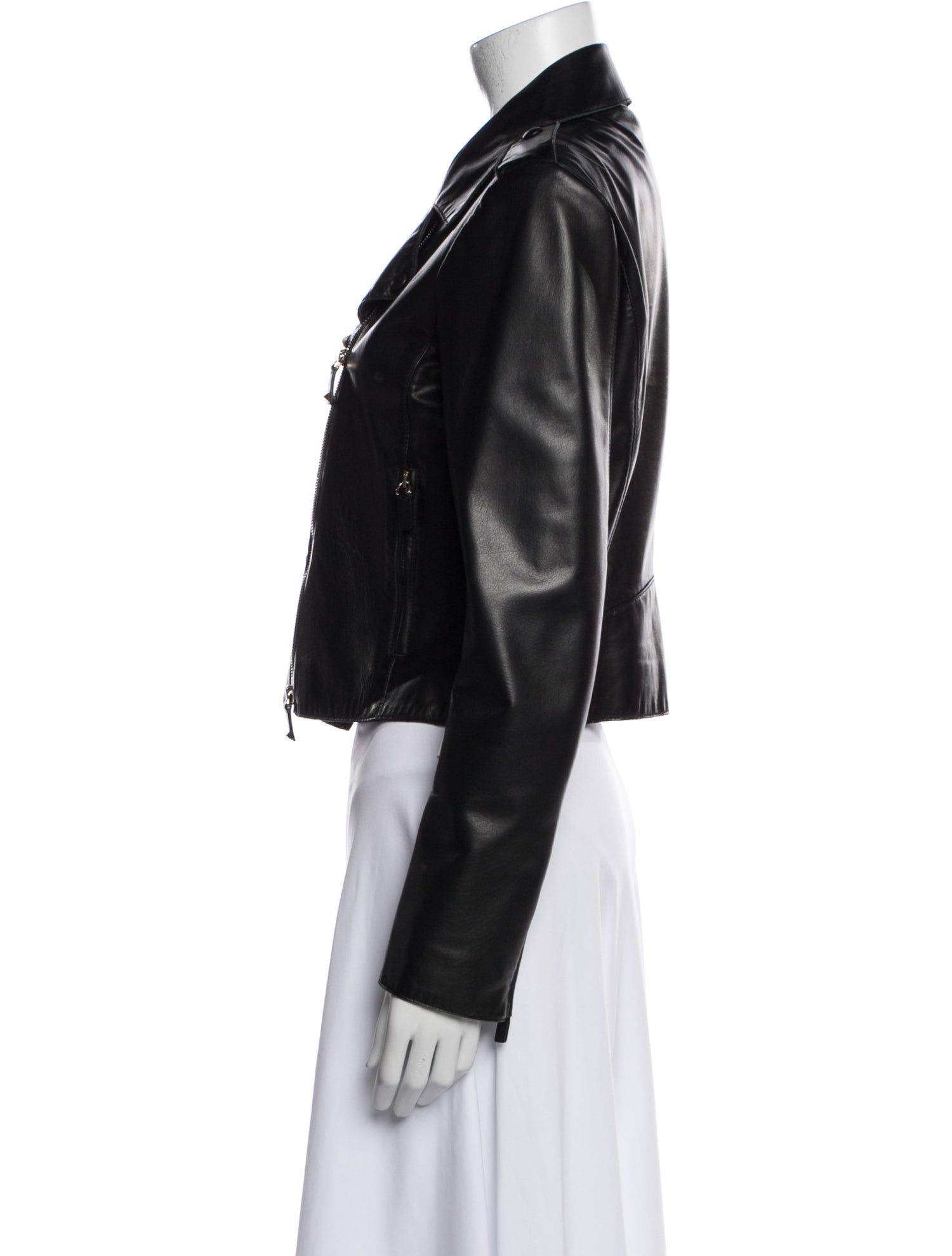 Valentino Lambskin Biker Jacket