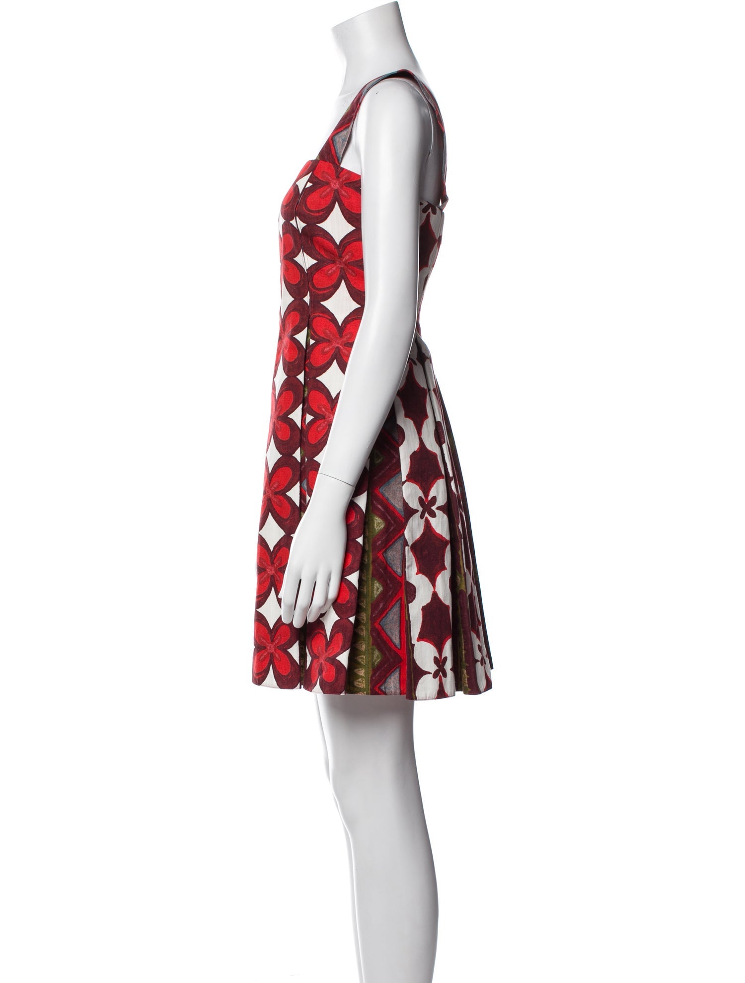 Valentino Printed Mini Dress