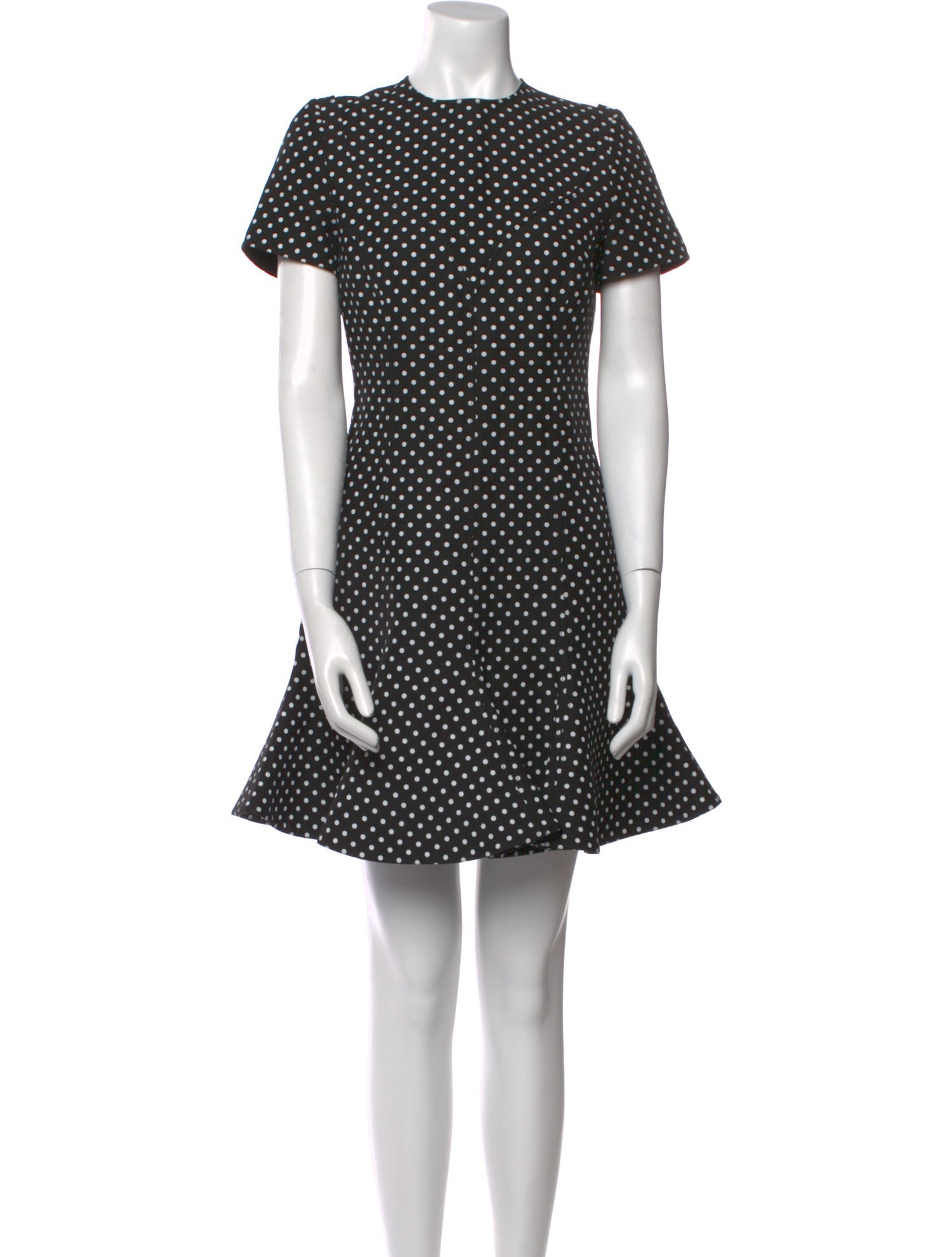 Valentino Polka Dot Print Mini Dress