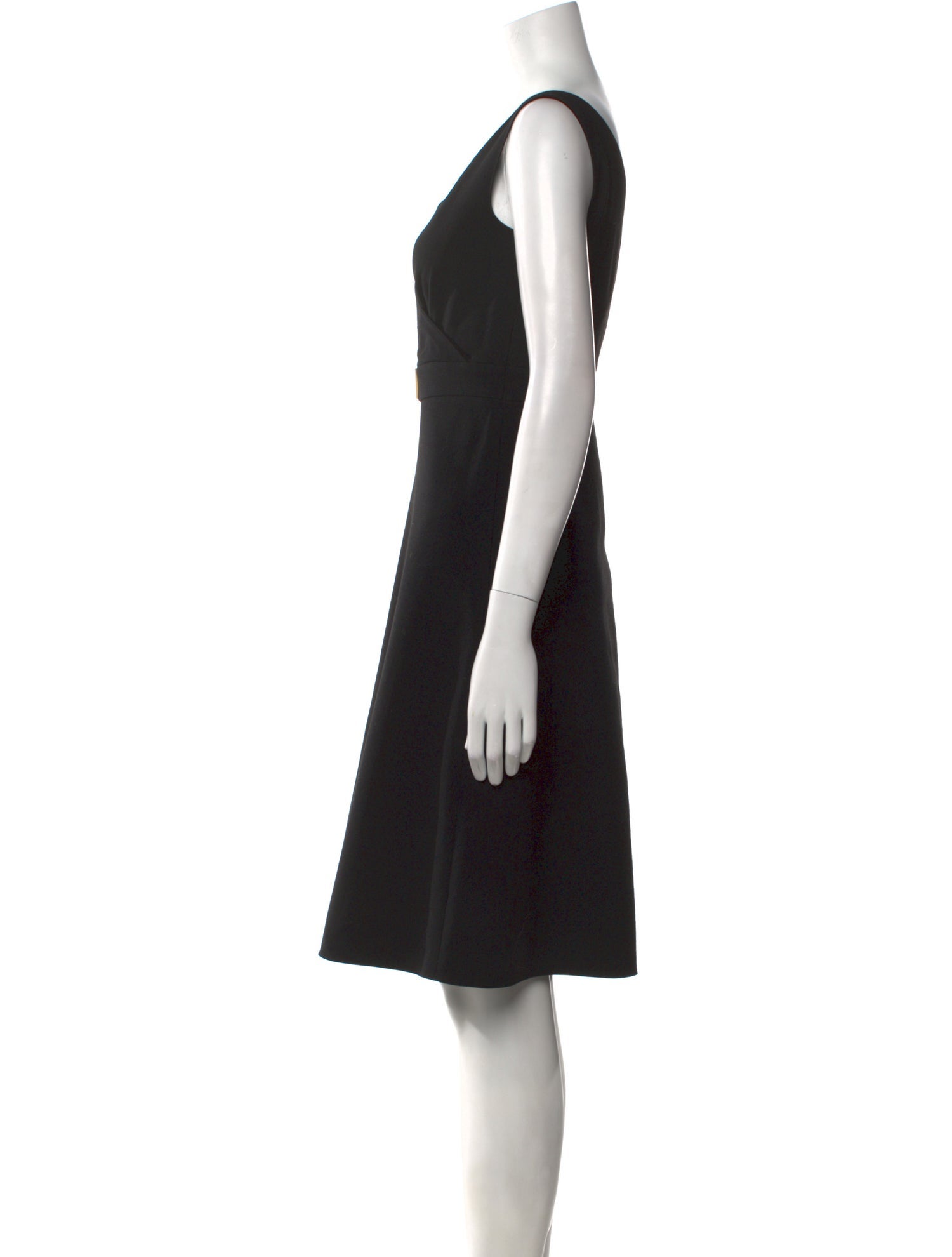 Valentino Virgin Wool Knee-Length Dress