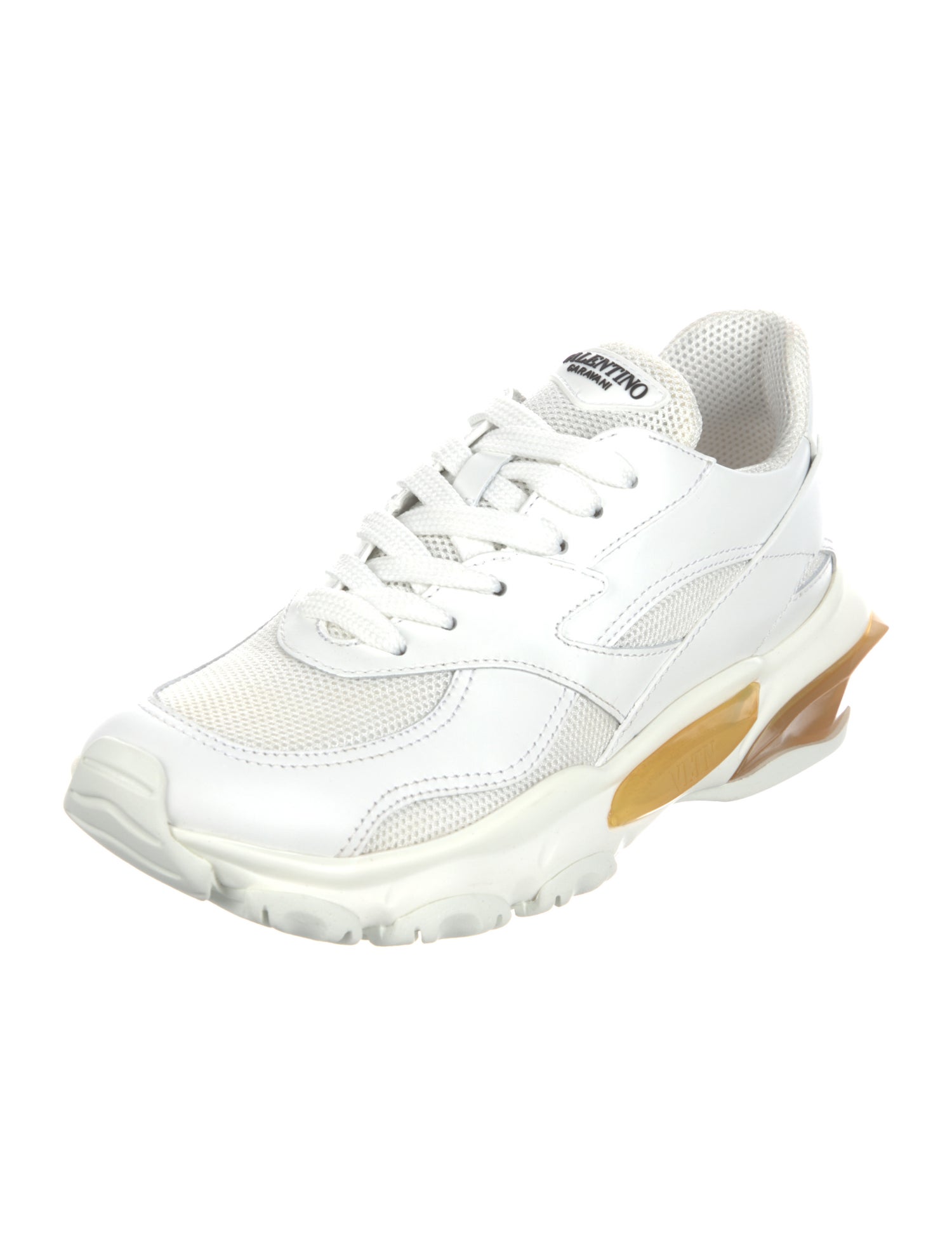 Valentino Leather Sneakers w/ Tags