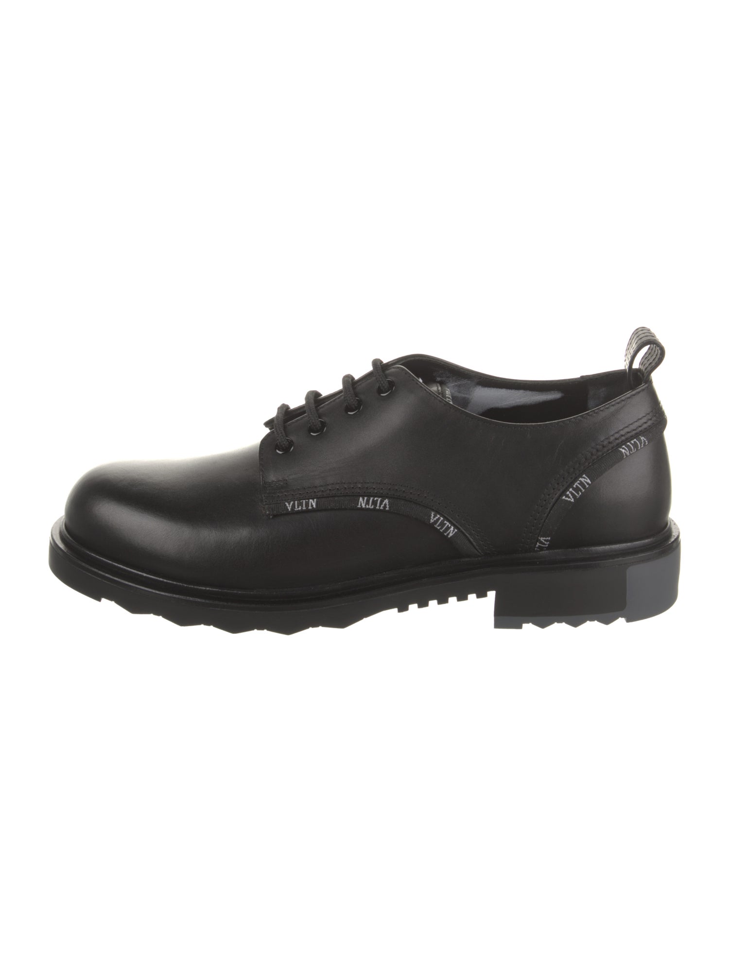 Valentino Leather Derby Shoes