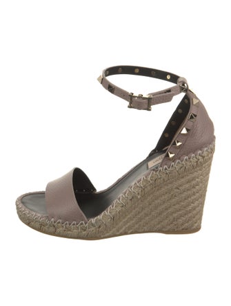 Valentino Jute Printed Espadrilles