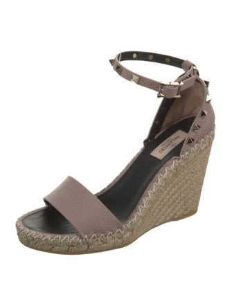 Valentino Jute Printed Espadrilles