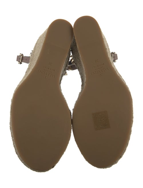 Valentino Jute Printed Espadrilles