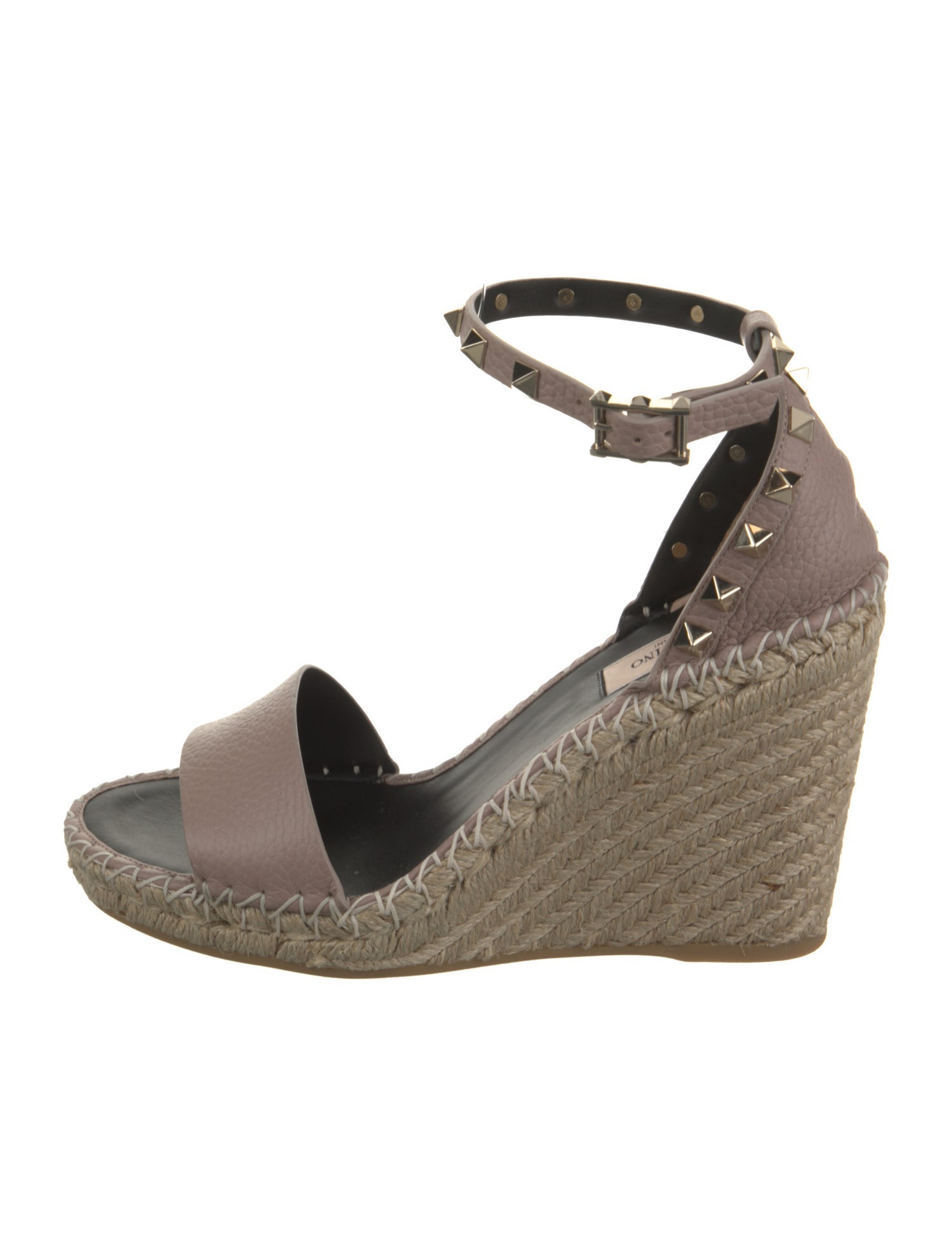 Valentino Jute Printed Espadrilles